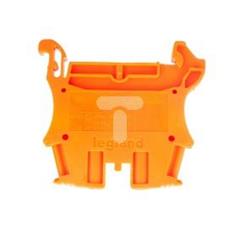 Złączka VIKING 1 tor 4mm2 pomarańczowa 037121