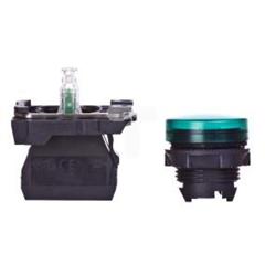 Lampka sygnalizacyjna 22mm zielona 24V AC/DC LED XB5AVB3