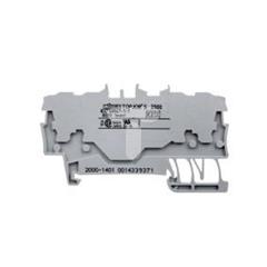 Złączka szynowa 4-przewodowa szara 2000-1401 TOPJOBS 