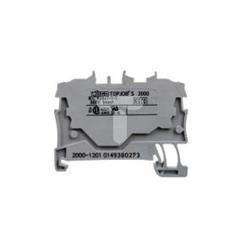 Złączka szynowa 2-przewodowa 1,0mm2 szara 2000-1201 TOPJOBS 