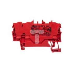 Złączka szynowa 3-przewodowa 2,5mm2 czerwona TOPJOBS 2002-1303