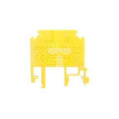 Złączka szynowa gwintowa 2-przewodowa 2,5 mm2 żółta ZSG1-2.5 12201314