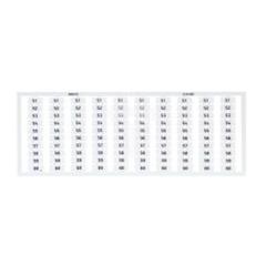 Oznaczniki WSB 10x 51-60 biały 249-601 /5szt./