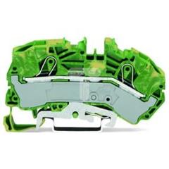 Złączka szynowa PE 2-przewodowa 16mm2 żółto-zielona 2016-7607 TOPJOBS