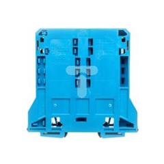 Złączka szynowa 2-przewodowa 95mm2 niebieska 285-194