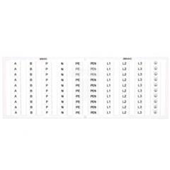 Ramka z oznacznikami 10x ABPNPEPEN- 209-645 /5szt./