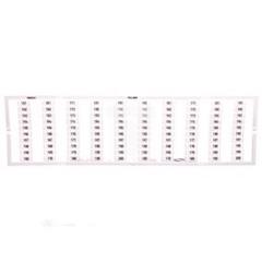 Oznaczniki Mini-WSB 50x + / - biały 248-552 /5szt./