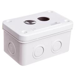 Obudowa kasety 2-otworowa 22mm szara IP54 XALE2