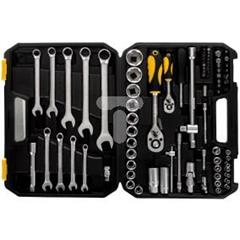 Klucze nasadowe 1/4, 1/2 cala /zestaw 82 szt./ 38D686