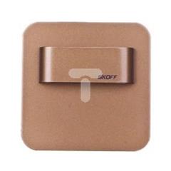 Oprawa LED 1,6W SALSA STICK SHORT M (mosiądz mat) / WW (ciepły biały) Aluminium + lakier IP56 MS-SST-M-H-1-PL-00-01