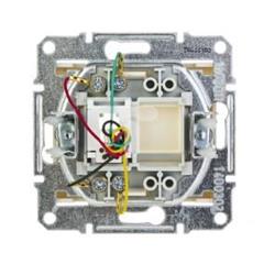 Anya Gniazdo telefoniczne pojedyncze 1xRJ11 IP20 kremowe AYA4100323