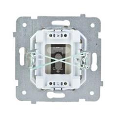 KARO Gniazdo głośnikowe pojedyncze ecru perłowy GG-1S/m/42