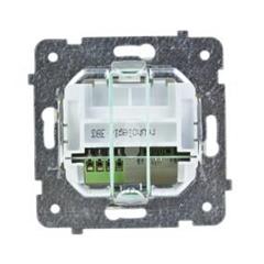 KARO Gniazdo telefoniczne podwójne równoległe ecru perłowy GPT-2SR/m/42