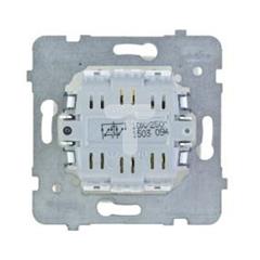 KARO Łącznik krzyżowy z podświetleniem niebieskim ecru perłowy ŁP-4SS/m/42