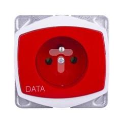 TON Gniazdo pojedyncze z/u 16A DATA bez ramki białe GP-1CZD/m/00