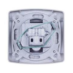 TON Gniazdo RTV zakończeniowe satyna + złoto GPA-10CPZ/16/20