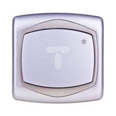 TON Łącznik krzyżowy srebro + satyna ŁP-4C/18/16