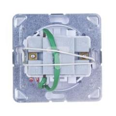 TON Przycisk dzwonek z podświetleniem bez ramki biały ŁP-6CS/m/00