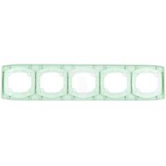 TON Ramka pięciokrotna pozioma seledynowy R-5CH/11