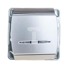 GAZELA Łącznik hotelowy srebro/ tytan ŁP-15JS/m/18/23