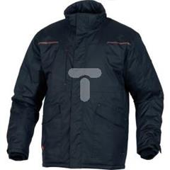 Kurtka z poliestru PONGEE powlekanego PVC czarna rozmiar L EDSONNOGT