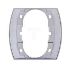 GAZELA Ramka do gniazda podwójnego schuko satyna RG-2J/16