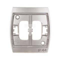 GAZELA Ramka ozdobna mocująca IP-44 satyna ROH-1J/16