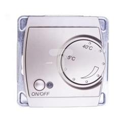 GAZELA Regulator temperatury bez ramki satyna RTP-1J/m/16/16