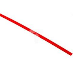 Rura termokurczliwa cienkościenna CR 2,4/1,2 - 3/32 czerwona /1m/ 8-7049 /100szt./