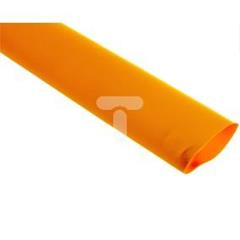 Rura termokurczliwa cienkościenna CR 25,4/12.7 - 1 cal żółta /1m/