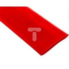 Rura termokurczliwa cienkościenna CR 38,1/19,1 - 1 1/2 cala czerwona /1m/