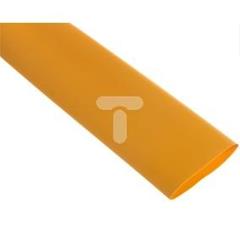 Rura termokurczliwa cienkościenna CR 38,1/19,1 - 1 1/2 cala żółta /1m/