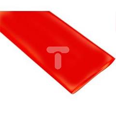 Rura termokurczliwa cienkościenna CR 50,8/25,4 - 2 cale czerwona /1m/ 8-7166 /10szt./