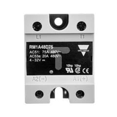 Przekaźnik półprzewodnikowy jednofazowy 75A 42-530V AC 4-32V DC RM1A48D75
