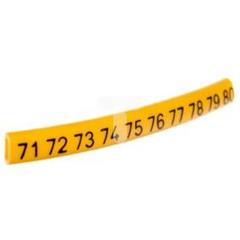 Oznacznik przewodów OZ-0/71-80 E04ZP-01020101800 /100szt./