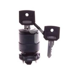 Napęd przełącznika 2 położeniowy z kluczem 455 bez samopowrotu prawy ZB5AG02