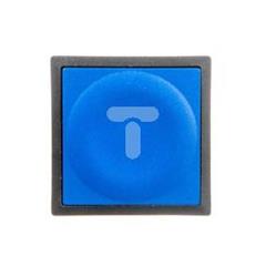 Napęd przycisku 30x30mm kwadrat niebieski z samopowrotem ZB5CA6