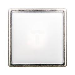 Główka lampki sygnalizacyjnej 30x30mm kwadratowa 22mm biała ZB5CV013