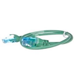 Kabel krosowy (Patch Cord) U/UTP kat.5e zielony 0,5m DK-1512-005/G