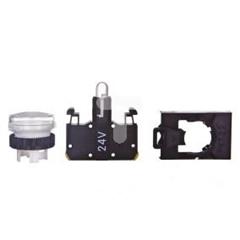 Lampka sygnalizacyjna 22mm biała 24V AC/DC ST22-LB-24-LED\AC/DC