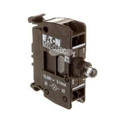 Oprawka z LED biała 18-30V AC/DC zacisk spężynowy M22-CLEDC-W 216572