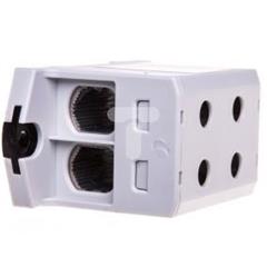 Złączka szynowa wewnętrznie zwarta 2-przewodowa AL/CU 6-95mm2 szara T022095 89733002