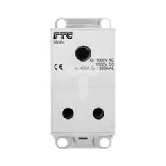 Blok rozdzielczy AL/CU 1-potencjałowy szary AUX38504 82131002