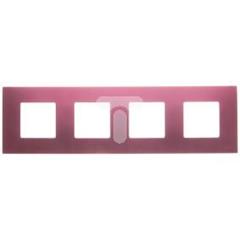 Simon 27 Play Nakładka poczwórna metalizowana bakłażanowa 2700647-085 WS27-2700647-085