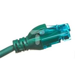 Kabel krosowy (Patch Cord) U/UTP kat.5e zielony 3m DK-1512-030/G