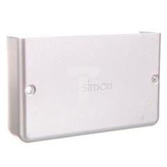 Simon Connect Zakończenie kanału kablowego Cabloplus ALU 90x55mm anodyzowane aluminium TKA905502/8 TSC-TKA905502