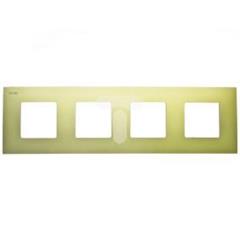 Simon 27 Play Nakładka poczwórna metalizowana zielona 2700647-084 WS27-2700647-084