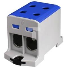 Złączka szynowa wewnętrznie zwarta 2-przewodowa AL/CU 6-95mm2 niebieska T022095.B 89734003