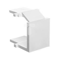Zaślepka wtyku gniazda teleinformatycznego pojedynczego RJ biała BWB-030 WMYZ-500005-030