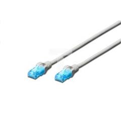 Kabel krosowy (Patch Cord U/UTP kat.5e szary 0,25m DK-1512-0025